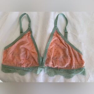 Watermelon Mesh Bralette